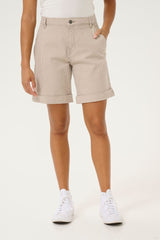 Culture Milky Shorts - Dune/White Stipe