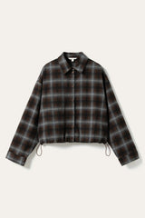 Noella Nila Shirt - Danne Brown Blue Check