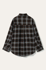 Noella Marlon Shirt - Brown Blue Check