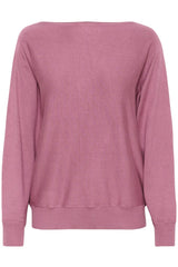 Culture Annemarie Batwing Jumper - Mellow Mauve