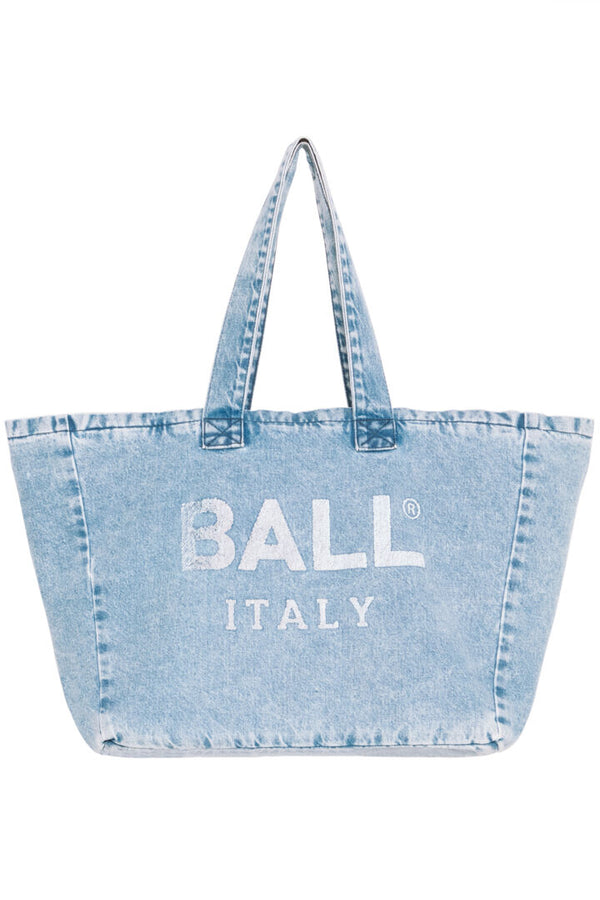 Ball Prato Denim Bag - Light Blue
