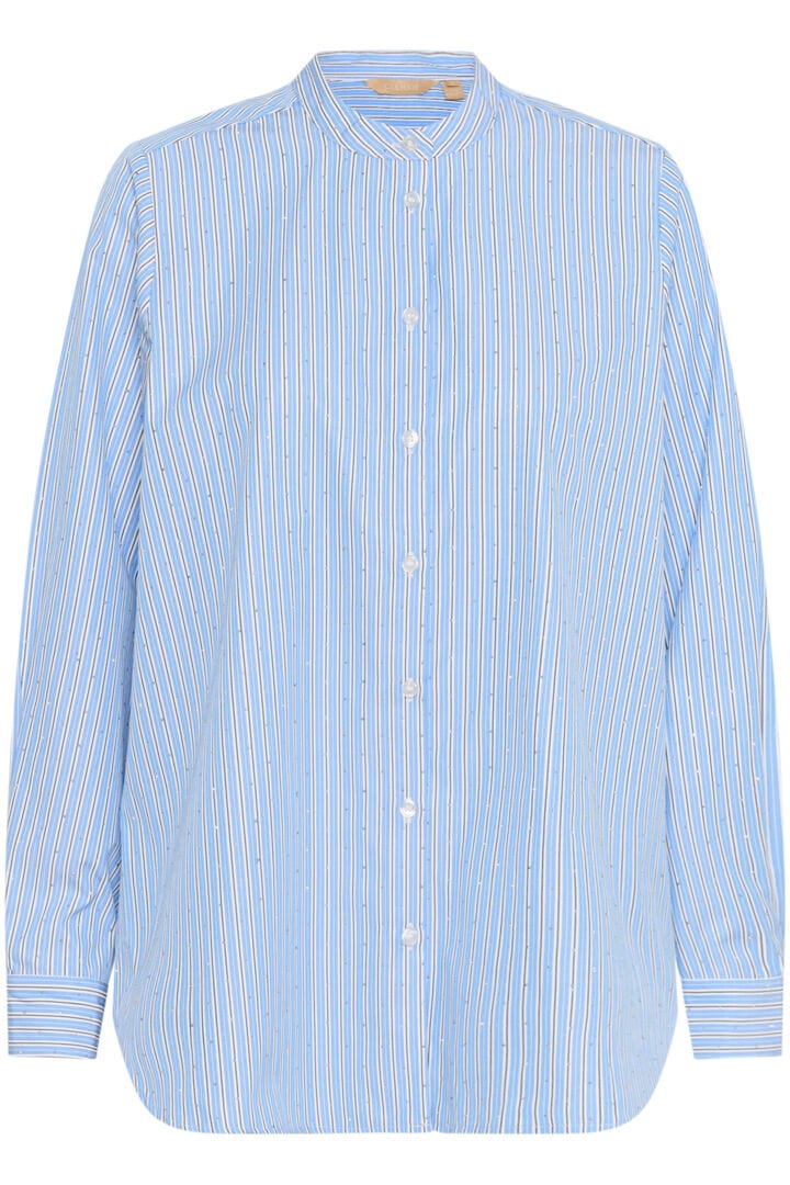 Culture Daimi Shirt - Blue/White Stripe