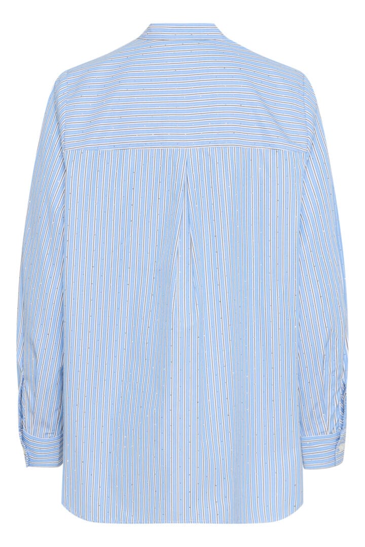 Culture Daimi Shirt - Blue/White Stripe