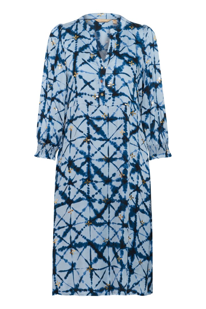 Culture Mingo Dittemarie Dress - Blue Batik