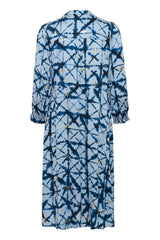 Culture Mingo Dittemarie Dress - Blue Batik