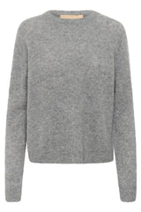 Culture Katrina Pullover - Mid Grey Melange