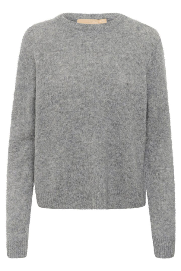 Culture Katrina Pullover - Mid Grey Melange