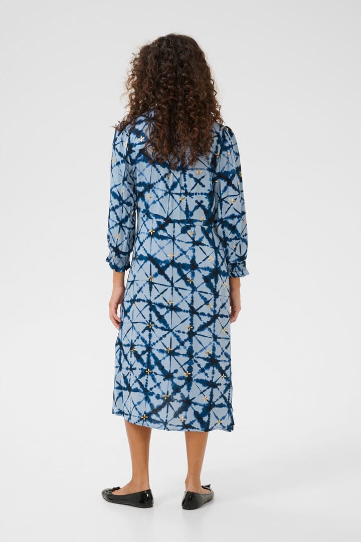 Culture Mingo Dittemarie Dress - Blue Batik