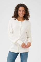 Pre Order Annemarie Scallop Cardigan - Spring Gardenia