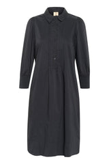 Culture Toyam Antoinett Rib Dress - Black