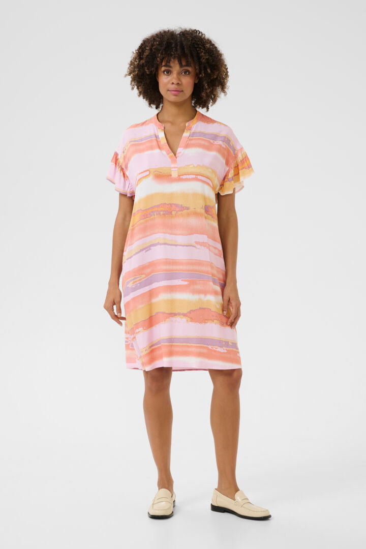 Culture Dodi Alexa Short Dress - Lavender Blur