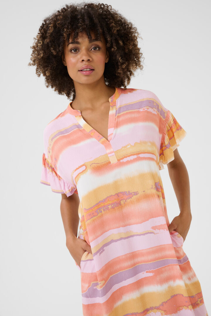 Culture Dodi Alexa Short Dress - Lavender Blur