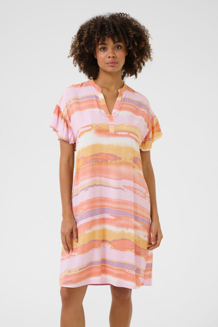 Culture Dodi Alexa Short Dress - Lavender Blur