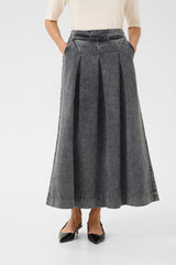 Culture Carlina Skirt - Dark Grey