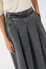 Culture Carlina Skirt - Dark Grey