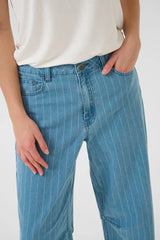 Culture Renny Jeans - Light Blue Denim