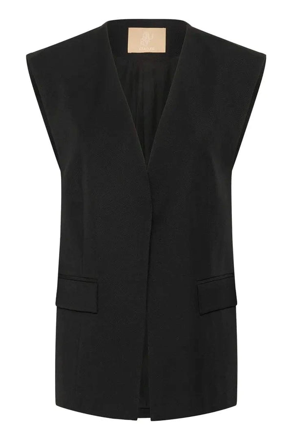 Culture Benedichte Waistcoat - Black