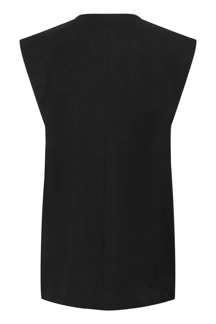 Culture Benedichte Waistcoat - Black