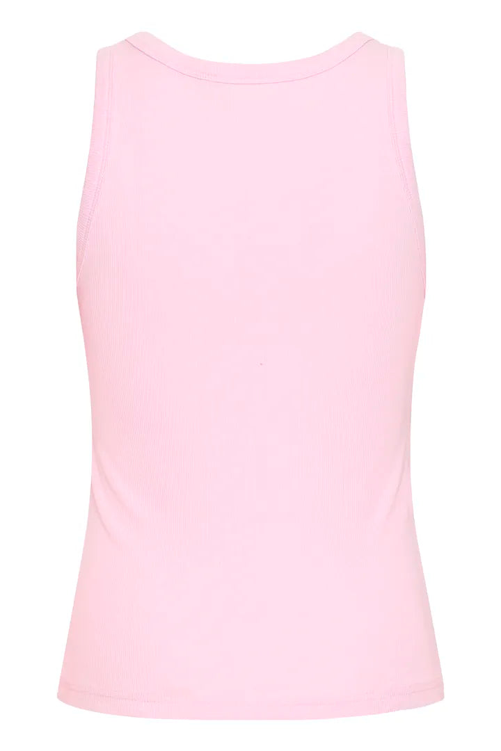 Pulz Allesia Butterfly Tank Top - Pink Lady