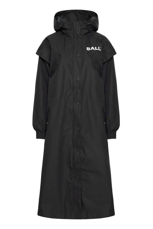 Ball Pioggia Coat - Black