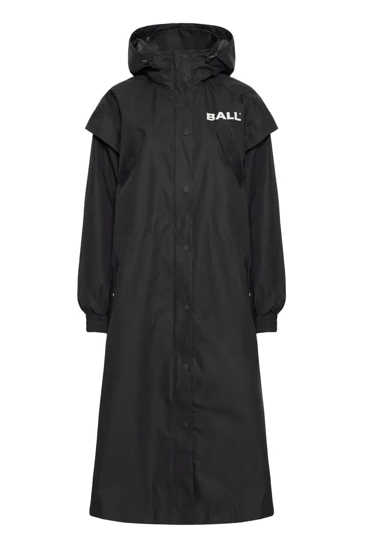 Ball Pioggia Coat - Black