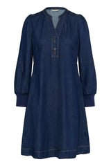Culture Hilka Arpa Short Dress - Rinse Wash