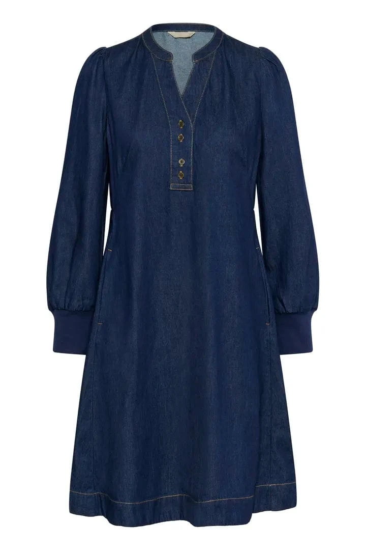 Culture Hilka Arpa Short Dress - Rinse Wash