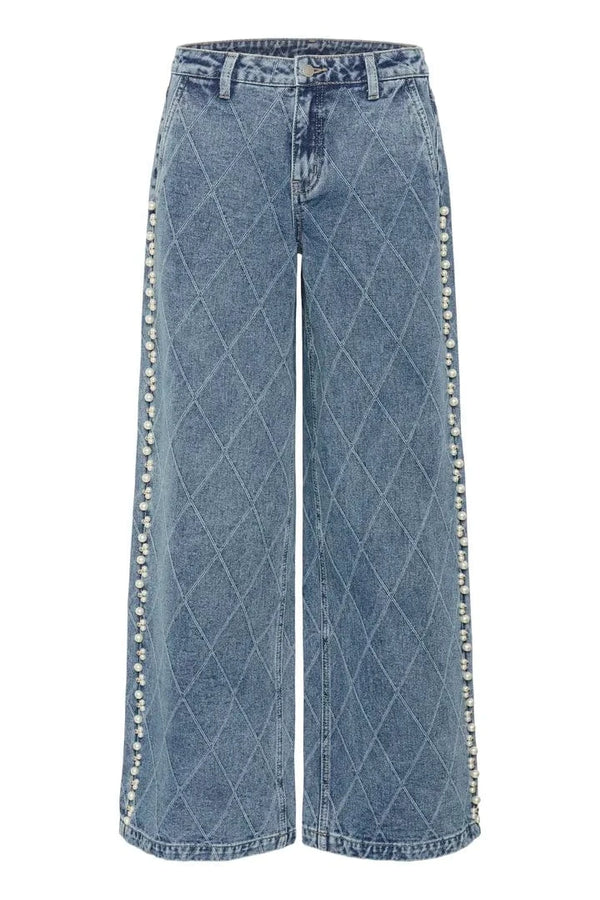 Culture Alys Jeans - Light Blue Wash