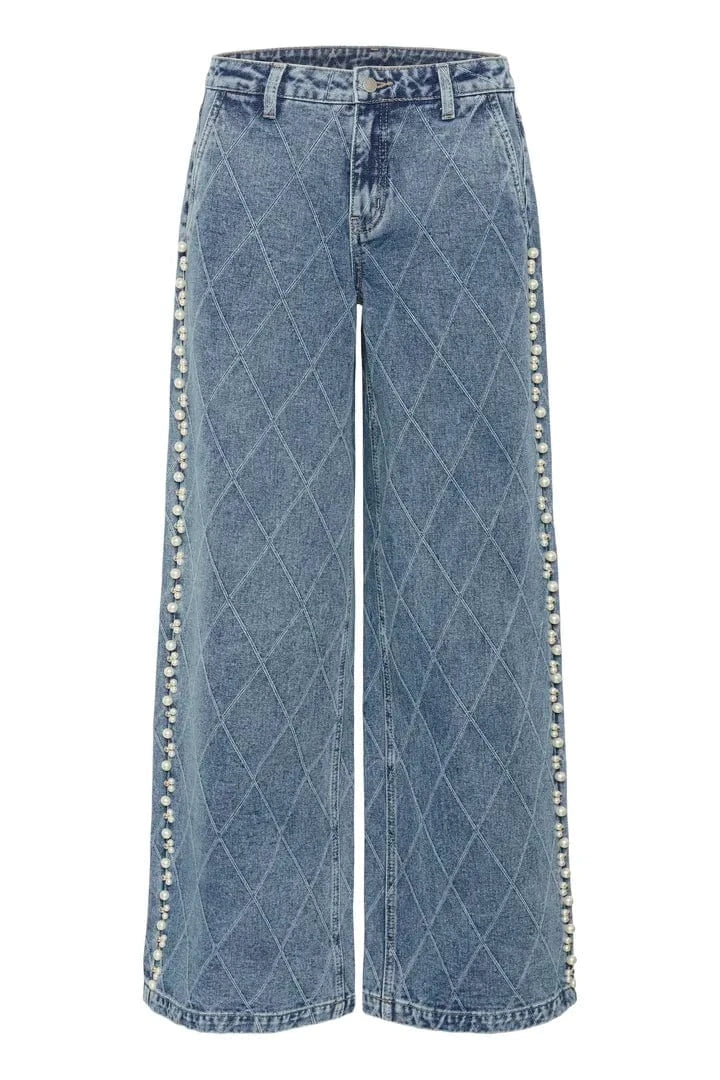Culture Alys Jeans - Light Blue Wash