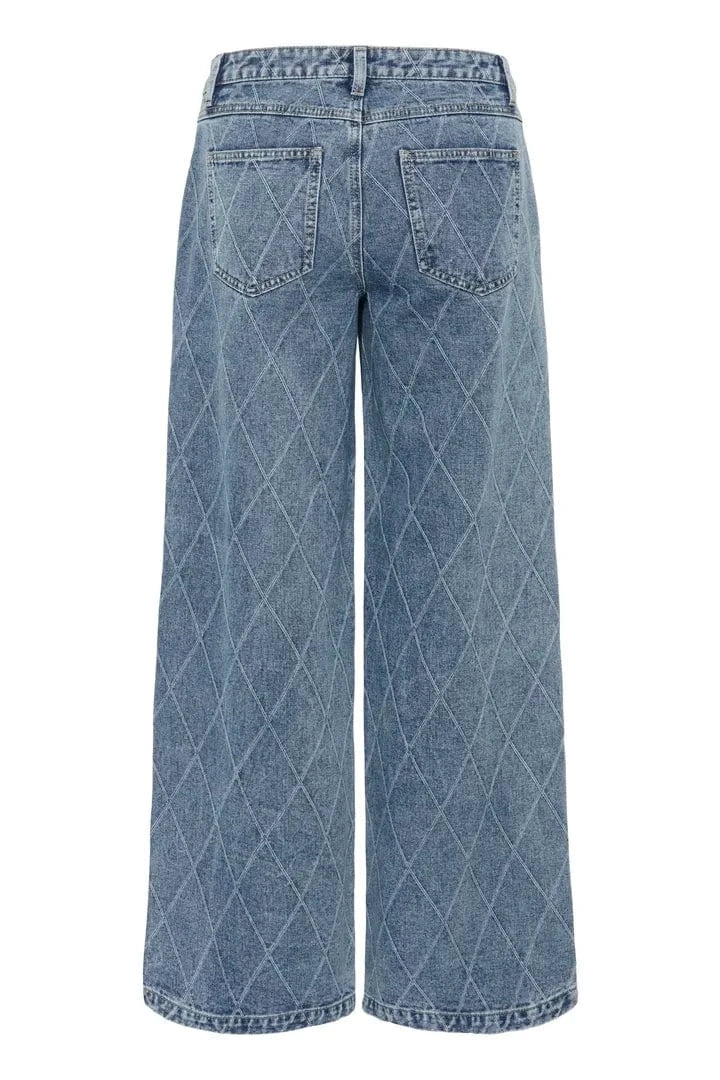 Culture Alys Jeans - Light Blue Wash