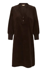Culture Rhaena Dress - Coffee Bean