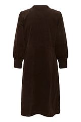 Culture Rhaena Dress - Coffee Bean