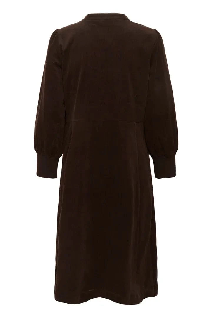 Culture Rhaena Dress - Coffee Bean
