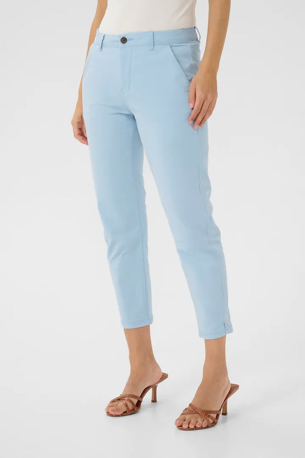 Cultue Brita Cropped Pants - Cashmere Blue