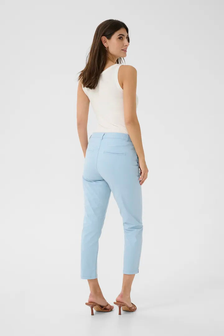 Cultue Brita Cropped Pants - Cashmere Blue