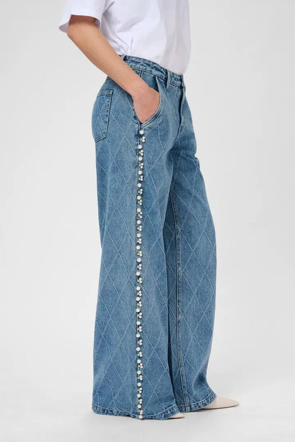 Culture Alys Jeans - Light Blue Wash