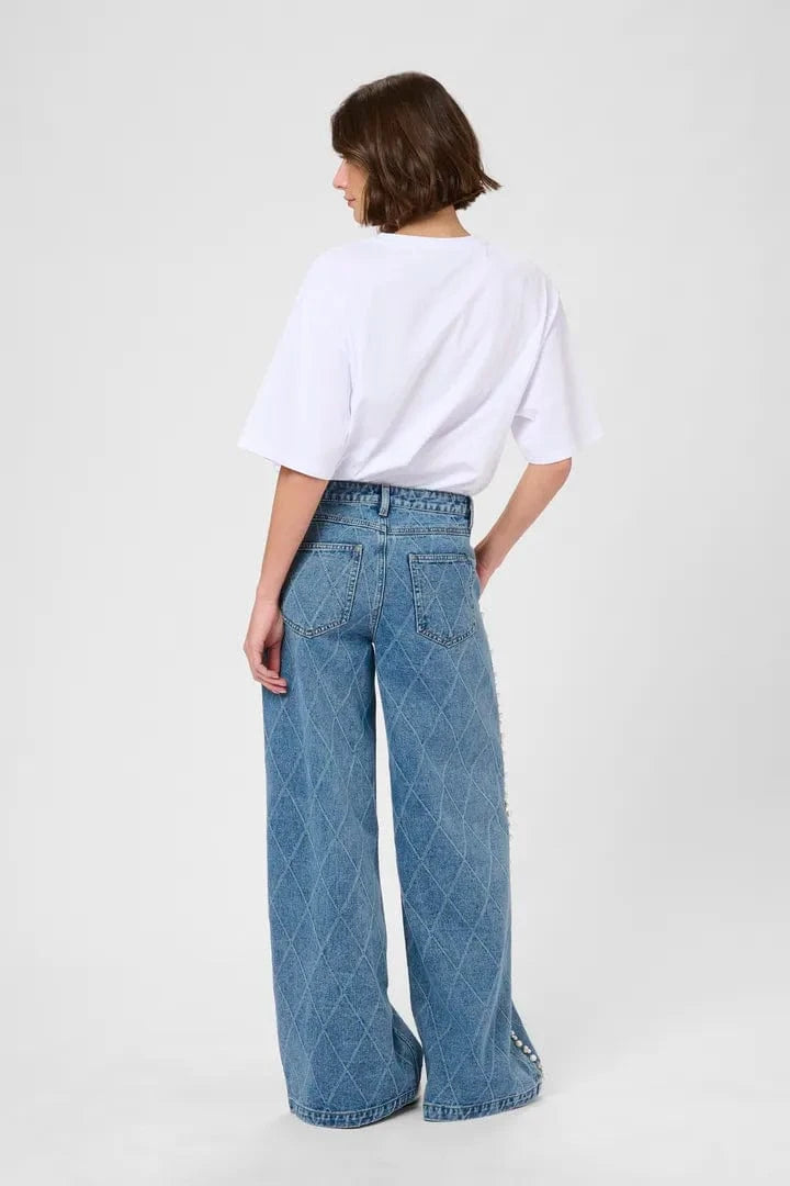 Culture Alys Jeans - Light Blue Wash