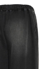 Pulz Raven HW Pant - Black Denim