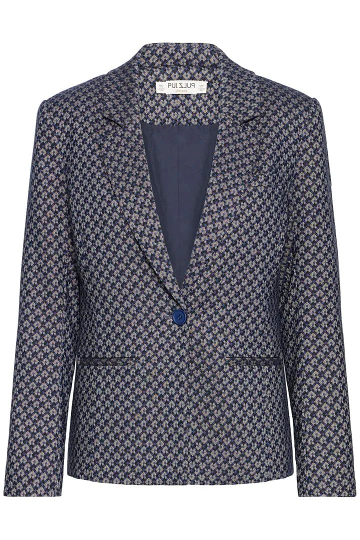 Pulz Cally Blazer - Dark Sapphire