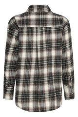Pulz Katelyn Oversized Shirt - Brown