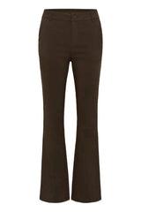 Culture Benghta Long Flare Pants - Demitasse