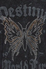 Pulz Sahattie Destiny Tshirt - Dark Grey