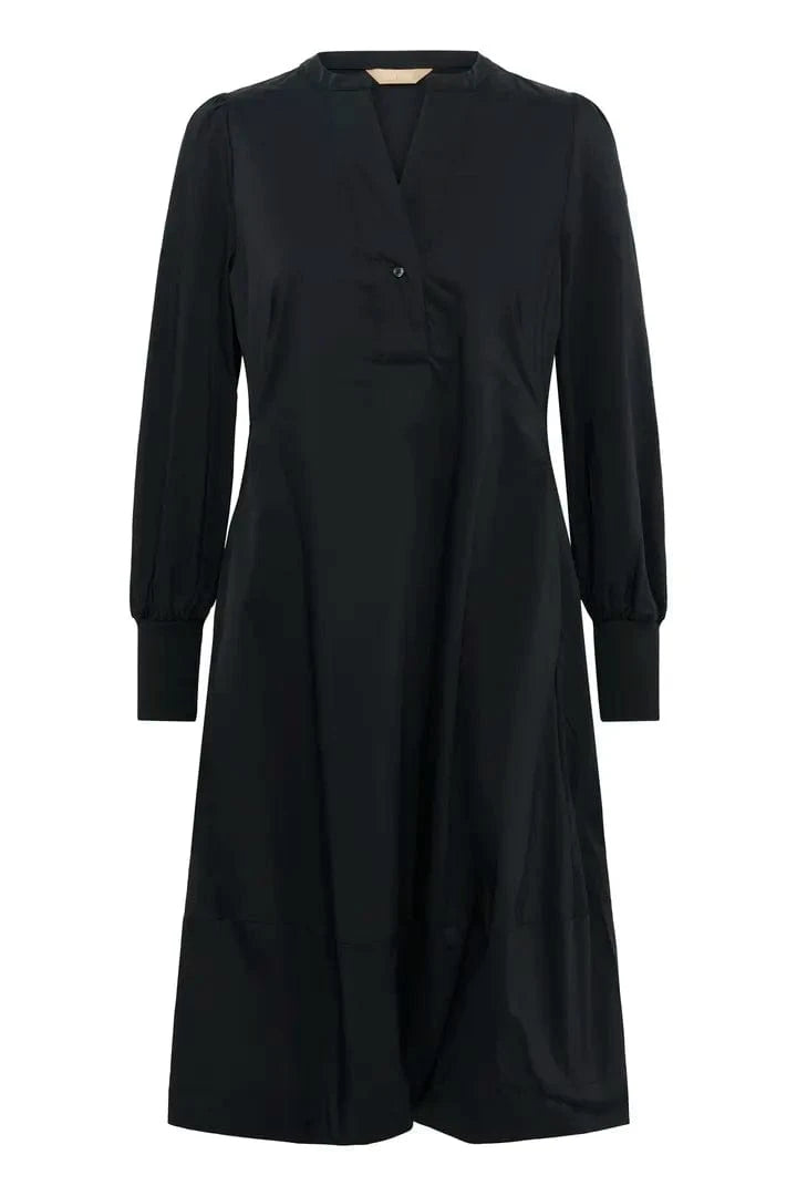Culture Antoinett Rib Dress - Black