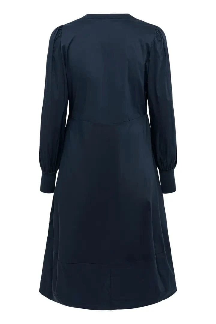 Culture Antoinett Rib Dress - Blue Iris