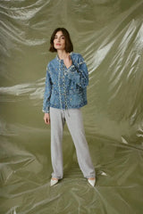 Culture Alys Denim Jacket - Light Blue Wash