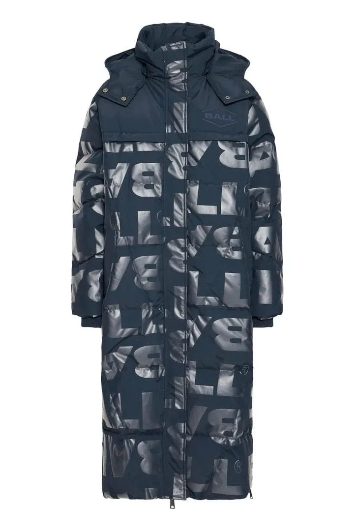 Ball Salvadore Long Coat - Sky Captain