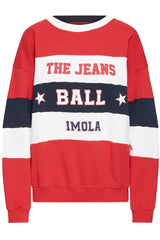 Ball Lotus SweatShirt - Chinese Red