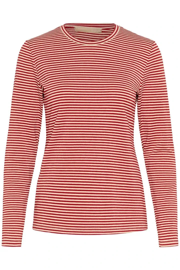 Culture Kiddy LS Oneck - Red/White Stripe
