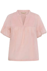 Culture Cybelle SS Blouse - Pale Mauve