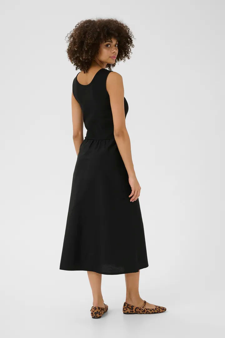 Culture Florence Tank Top Dress - Black